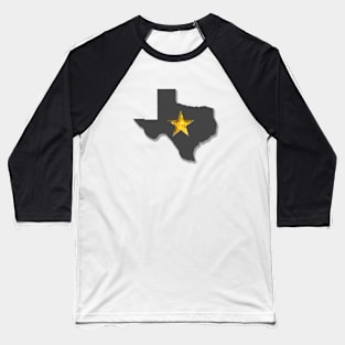 Texas Rose Baseball T-Shirt